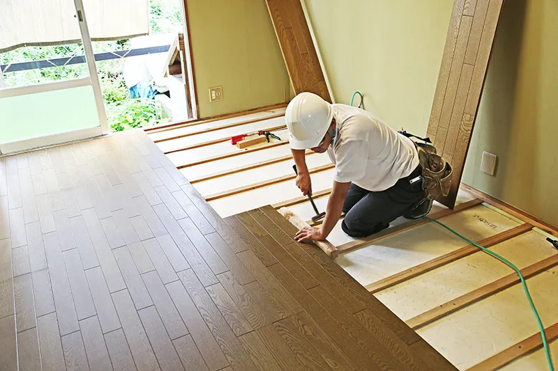 安心と信頼を大切にしながら行う施工