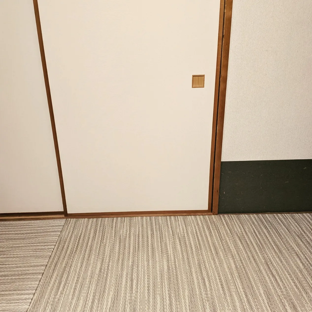 畳を和紙畳(井草ではなく和紙を撚って井草のようにしたもの)の...