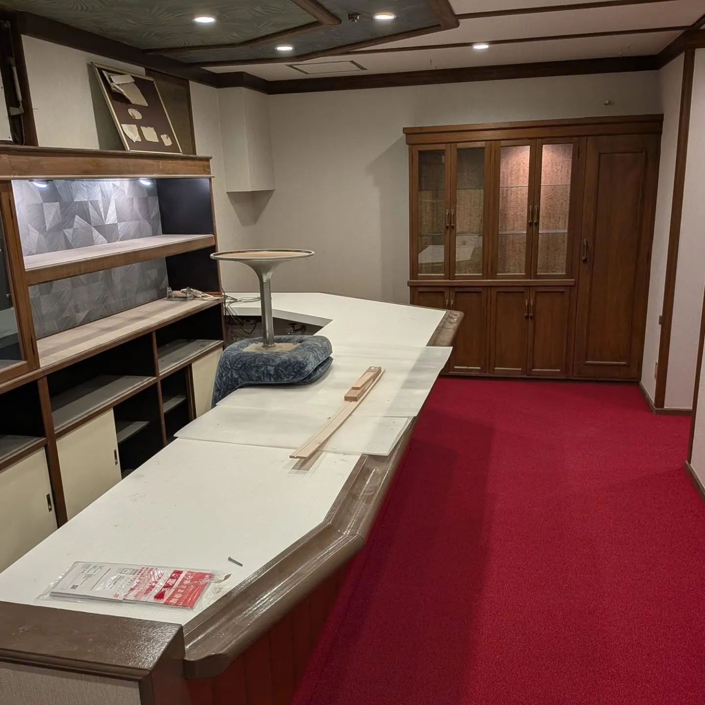 久々に飲食店舗の新装しました